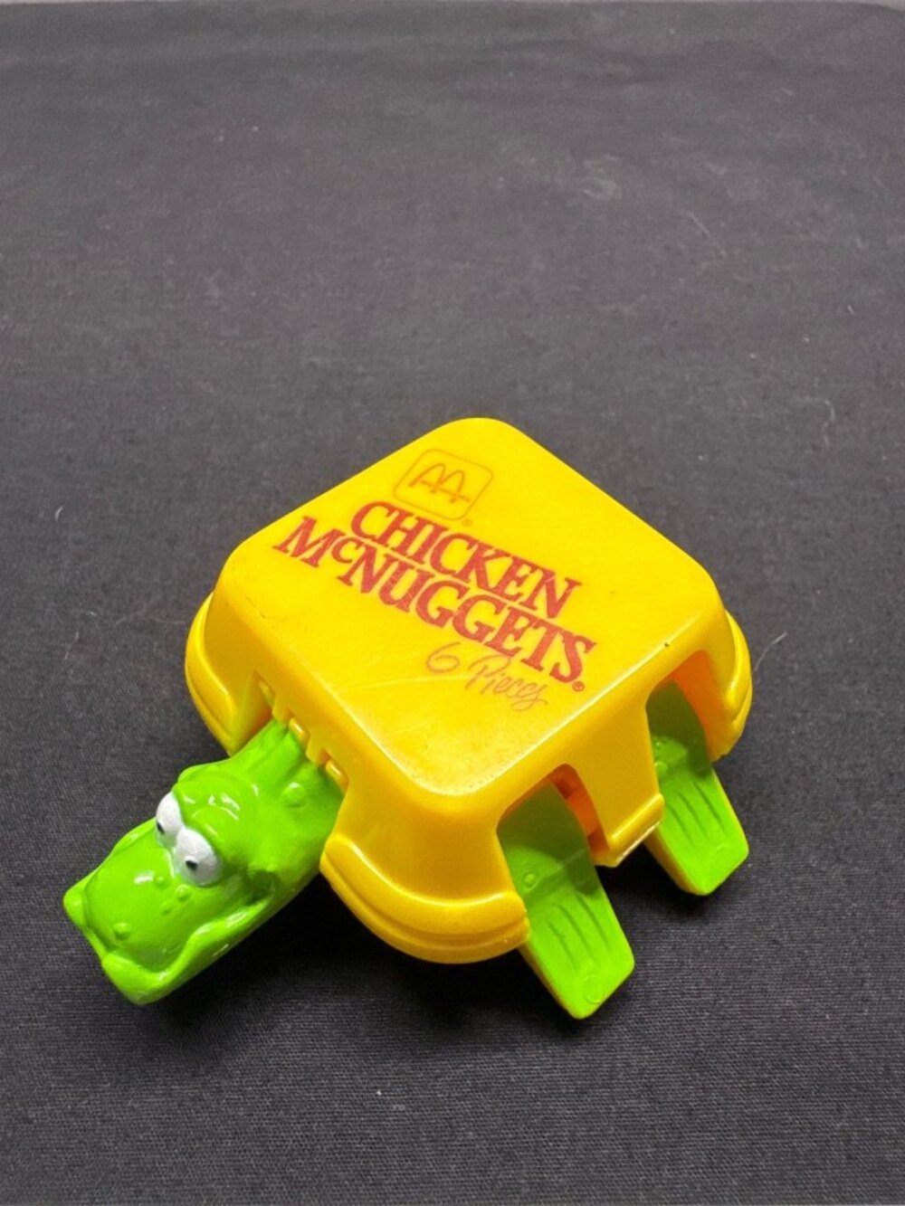 Vintage 1990 McDonalds Chicken McNuggets Gator Transforming Happy Meal Toy